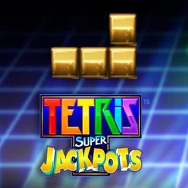 Tetris Super Jackpots by WMS, showcased at lucky7-casino.nl – game logo